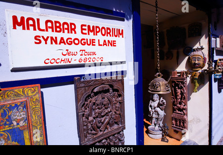 Indien - Kerala - Kochi - Jew Town Stockfoto