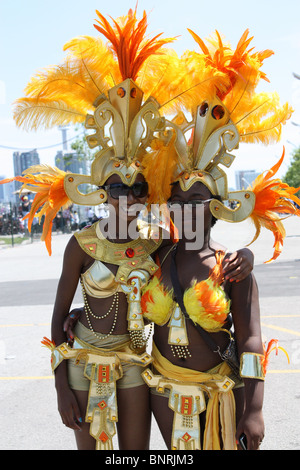 43. (2010) Toronto karibischen Karneval (Caribana) ist das größte karibische Festival in Nordamerika. Stockfoto