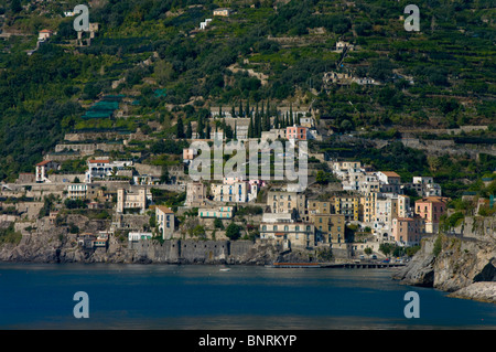 Italien, Kampanien, Atrani, Amalfi-Küste Stockfoto