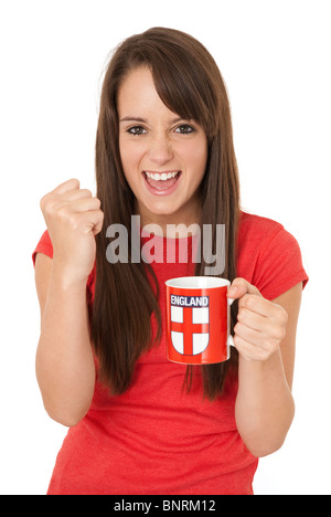 England Supporter Stockfoto