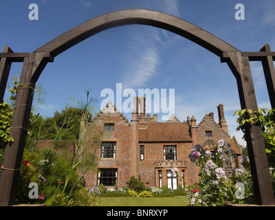 Chenies Manor Haus und Garten, Chenies, Buckinghamshire, Großbritannien Stockfoto
