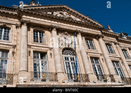 Palais De La Bourse (Börse), Bordeaux, Frankreich Stockfoto