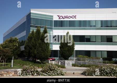 YAHOO Büros 701 FIRST AVENUE SUNNYVALE Kalifornien USA 701 1st AVENUE 21. Juli 2010 Stockfoto