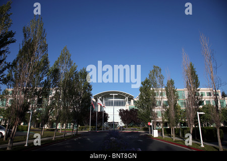 APPLE CAMPUS Büros 1 INFINITE LOOP CUPERTINO CALIFORNIA USA 1 INFINITE LOOP 21. Juli 2010 Stockfoto