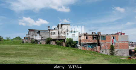 Favela in Sao Paulo, Brasilien Stockfoto