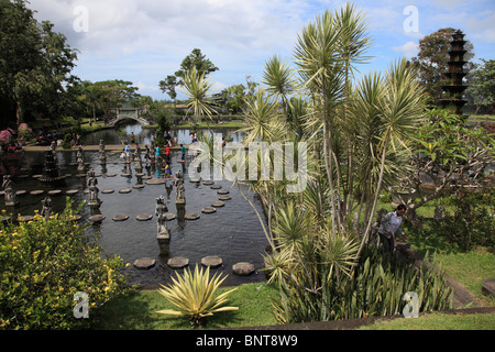 Indonesien, Bali, Tirtagangga, Wasserpalast, Royal, Schwimmbädern, Stockfoto