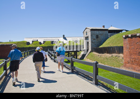 Old Fort Niagara ist ein National Historic Landmark und New York State Historic Site in Youngstown New York Stockfoto