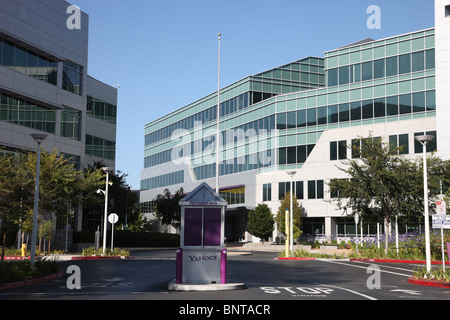 YAHOO Büros 701 FIRST AVENUE SUNNYVALE Kalifornien USA 701 1st AVENUE 21. Juli 2010 Stockfoto