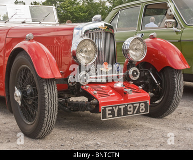 Aston Martin Le Mans 1935 Motorwagen Stockfoto