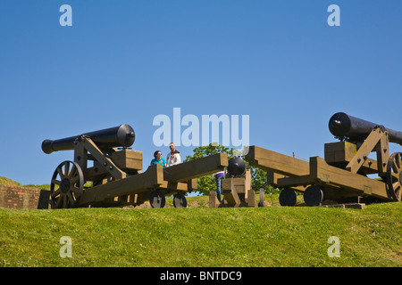 Old Fort Niagara ist ein National Historic Landmark und New York State Historic Site in Youngstown New York Stockfoto