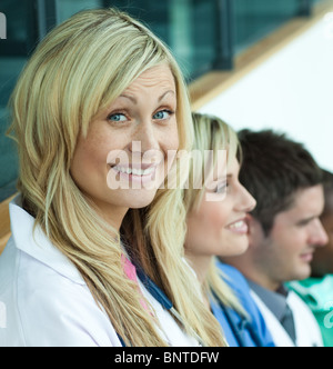 Team des Arztes im Büro Stockfoto