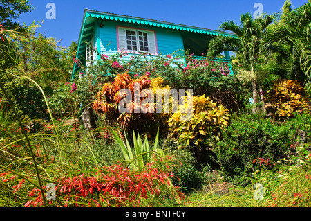 Bel Air Plantation Resort, Grenada, Windward Islands, Karibik. Stockfoto