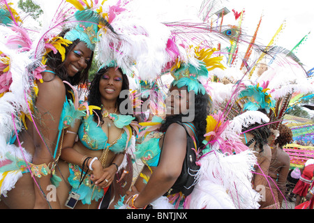 43. (2010) Toronto karibischen Karneval (Caribana) ist das größte karibische Festival in Nordamerika. Stockfoto