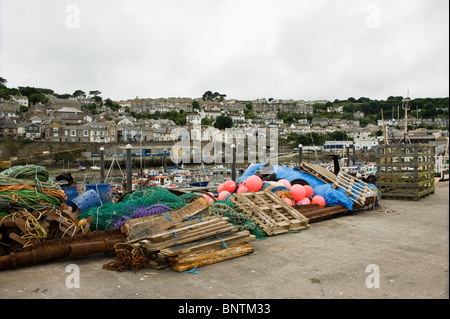 Newlyn Harbour in Cornwall. Foto von Gordon Scammell Stockfoto