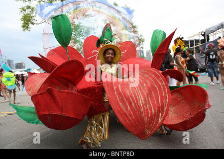 43. (2010) Toronto karibischen Karneval (Caribana) ist das größte karibische Festival in Nordamerika. Stockfoto