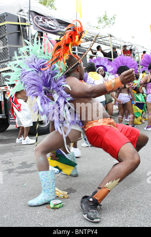43. (2010) Toronto karibischen Karneval (Caribana) ist das größte karibische Festival in Nordamerika. Stockfoto