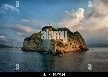 Vivara Insel im Morgenlicht - Italien Stockfoto