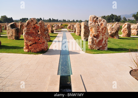 Das neue Denkmal (2008) für die 73 IDF Soldaten fanden den Tod in der 1997 israelischer Hubschrauber-Katastrophe Stockfoto