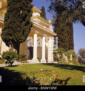 Achilleion Palast auf der Insel Korfu Stockfoto