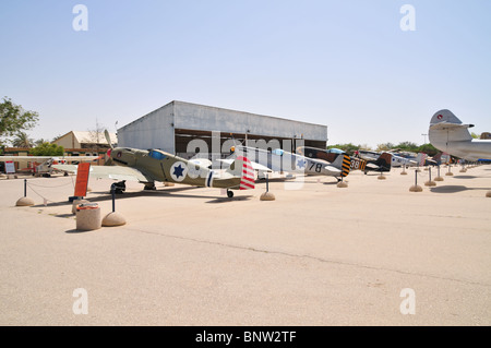 Israel, Hazirim, Near Beer Sheva, Israel Air Force Museum. Stockfoto