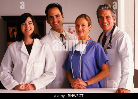 Ärzteteam Stockfoto