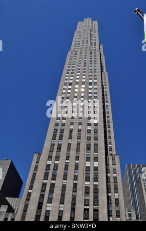 Rockefeller Center befindet sich im Zentrum von Midtown Manhattan, die Fläche zwischen Fifth Avenue und Sixth Avenue Stockfoto