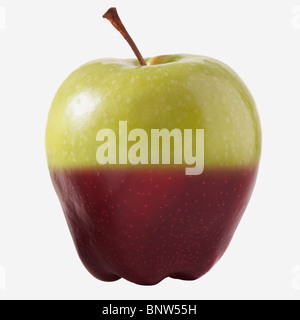 Gentechnisch veränderte Apfel Stockfoto