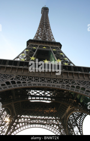 Bild der Eiffelturm in Paris Stockfoto