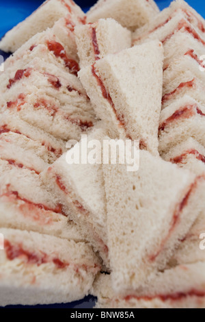 Marmelade-sandwiches Stockfoto