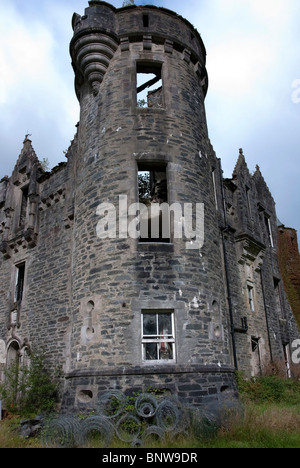 Historische Dunans Castle Glendaruel Argyll Schottland Stockfoto