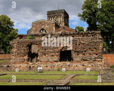 Jewry Wall, Leicester, Leicestershire, England Stockfoto