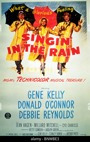 FILM POSTER SINGIN ' IN THE RAIN (1952) Stockfoto