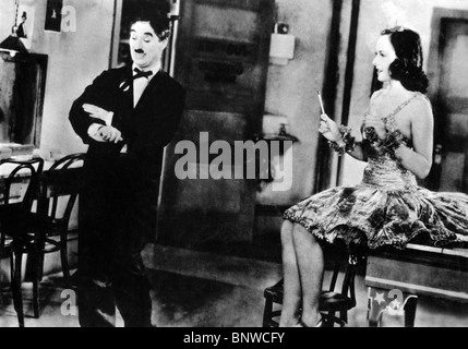 CHARLIE Chaplin, Paulette Goddard, MODERNE ZEITEN, 1936 Stockfoto