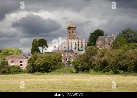 St. Catherines Kapelle in Hoarwithy wurde im Jahre 1840 erbaut aber völlig umgebaut im italienischen Stil in 1870 Herefordshire, England Stockfoto