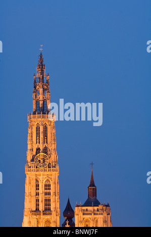 Belgien, Antwerpen, Kathedrale unserer lieben Frau, Onze-Lieve-Vrouwekathedraal Stockfoto