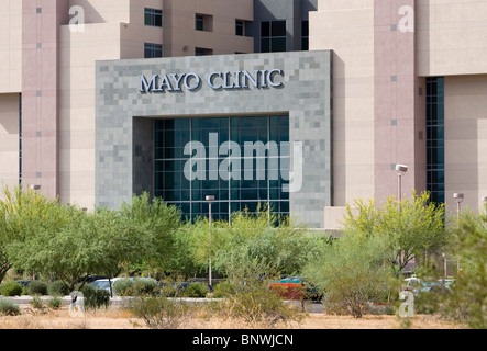 Die Mayo-Klinik in Arizona. Stockfoto