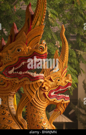 Wat Chedi Luang, Chiang Mai, Provinz Chiang Mai, Thailand, Asien Stockfoto