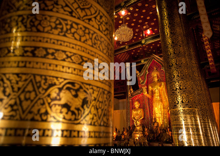 Wat Chedi Luang, Chiang Mai, Provinz Chiang Mai, Thailand, Asien Stockfoto