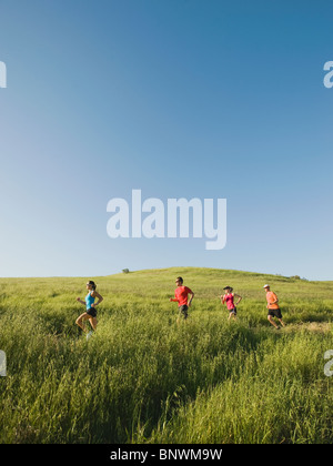 Trailrunning Stockfoto