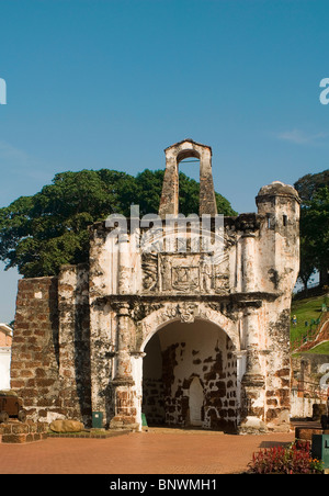 Torhaus der portugiesischen Festung A Famosa Stockfoto