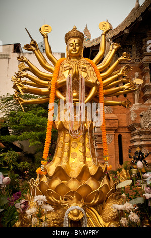 Wat Lok Molee, Chiang Mai, Provinz Chiang Mai, Thailand, Asien Stockfoto