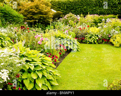 Floral Ziergärten im Chenies Manor House, Bucks, UK Stockfoto