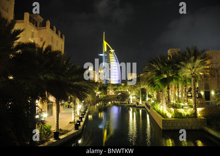 Burj al Arab Tower Dubai Stockfoto