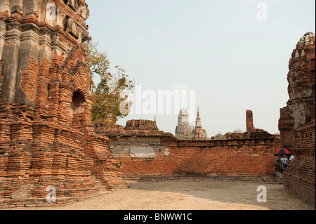 Wat Maha, Ayutthaya, Provinz Ayutthaya, Thailand, Asien Stockfoto