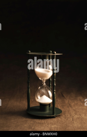 Antik Sand timer Stockfoto
