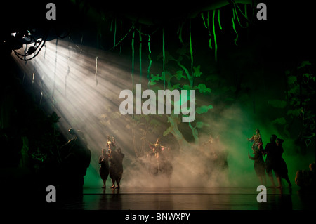 Puppet Show, Aksra Theater, Bangkok, Thailand, Asien Stockfoto