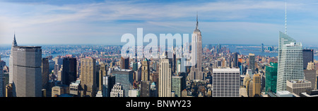 Skyline von New York City Stockfoto