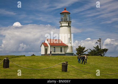 Cape Blanco Leuchtturm an der Pazifik Küste von Oregon Stockfoto