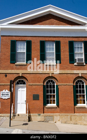 Jesse James Bank Museum, Liberty, Missouri Stockfoto