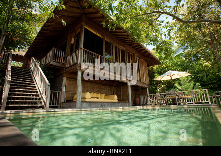 Six Senses Resort auf Koh Yao Noi, Bucht von Phang Nga, Thailand, Asien Stockfoto